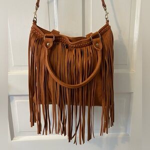 BP Nordstrom Fringe Crossbody Purse